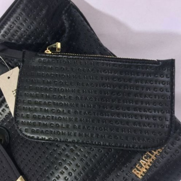 NEW Reaction Kenneth Cole Shoulder Bag Tote Purse - Picture 3 of 7